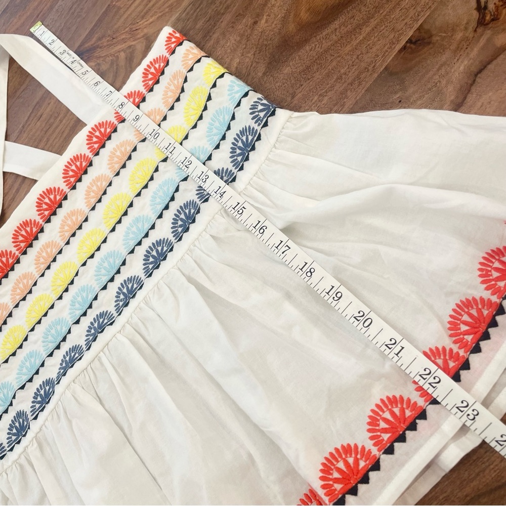 Marie Oliver Tegan Tank - Embroidered Cross-back Top - Picture 7 of 11